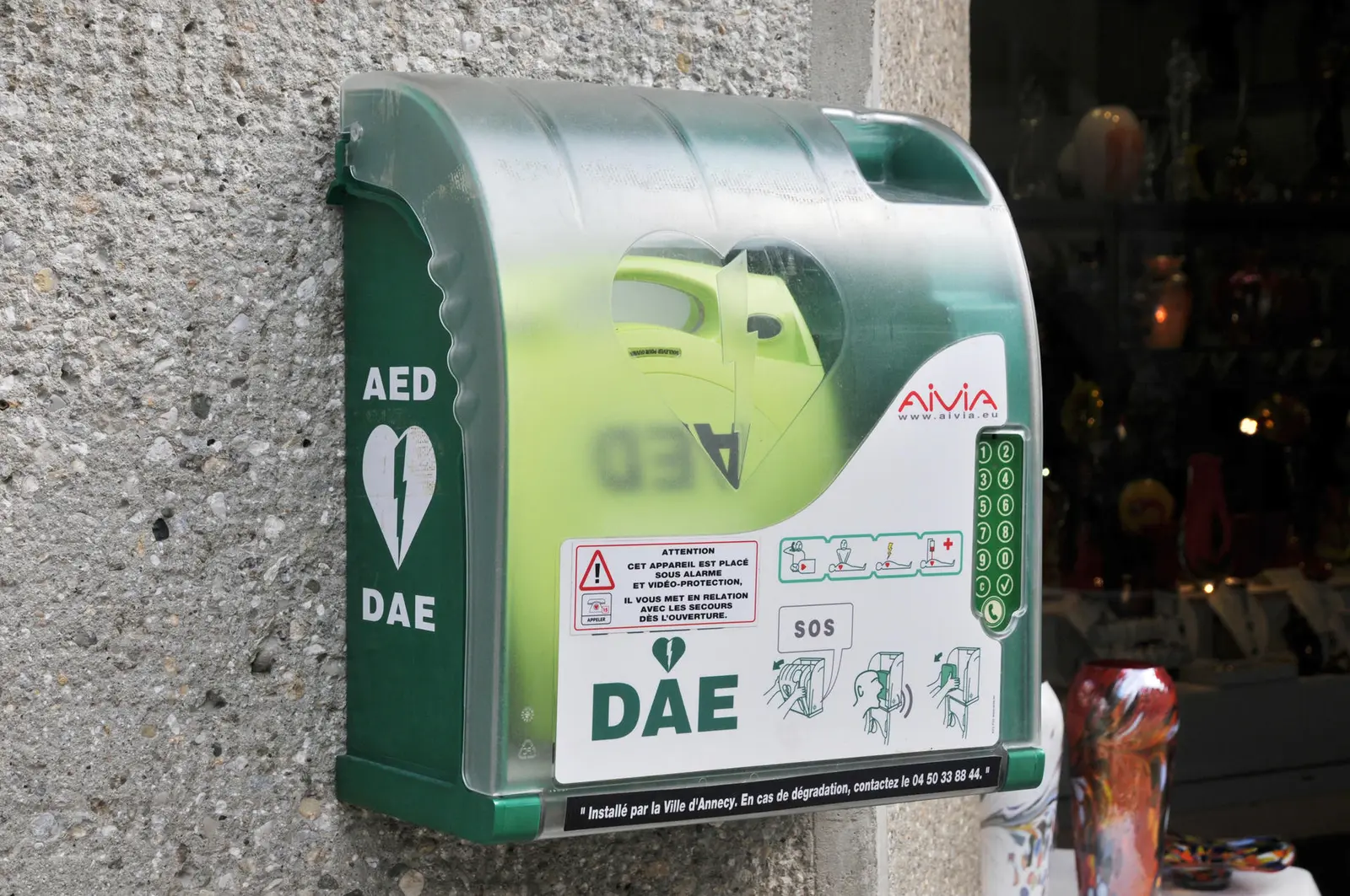 Le taux de survie après un infarctus, nettement amélioré par les DAE