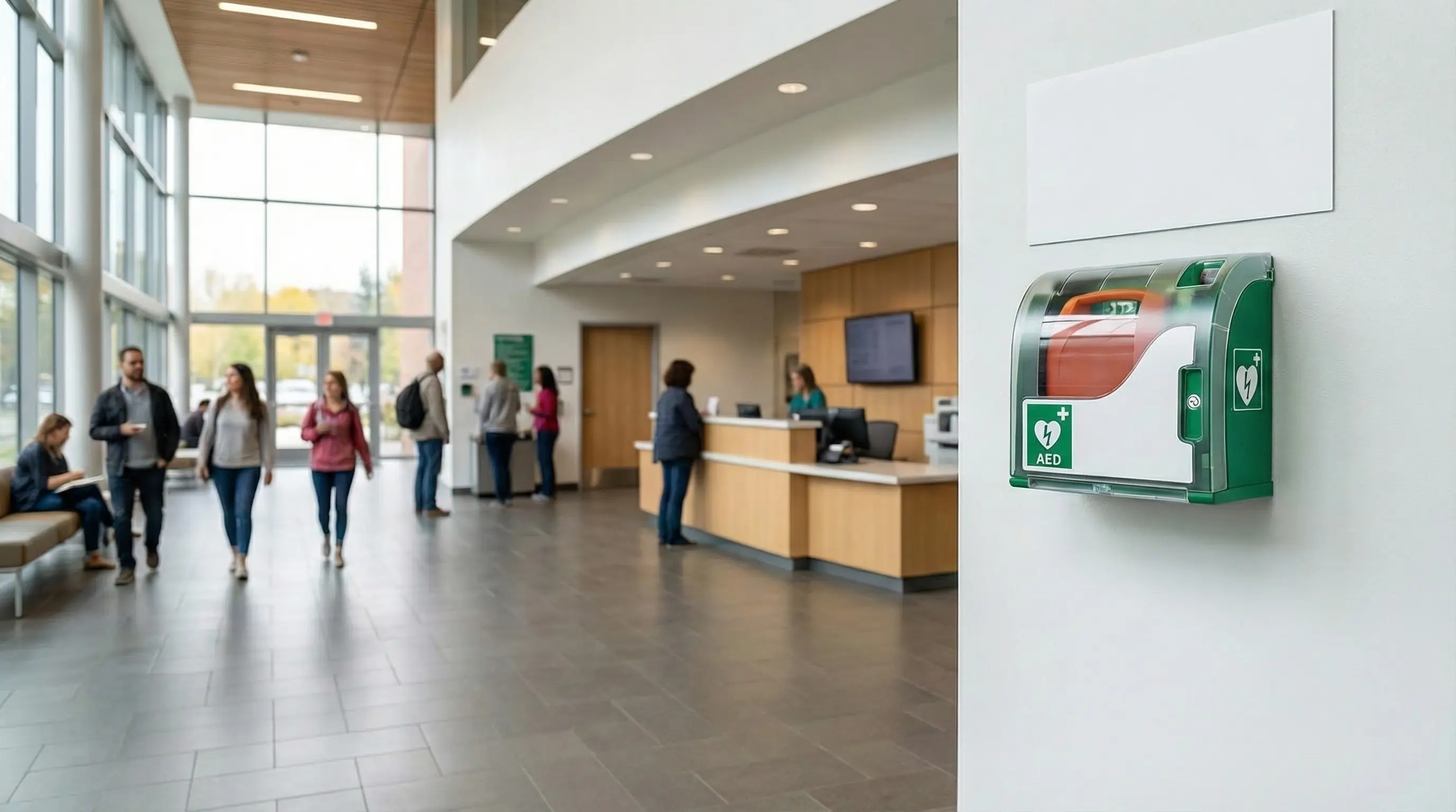 Citoyens disuctant dans un ERP